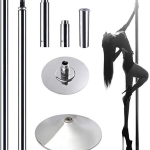 Barre de danse portable de haute qualité pour la salle de sport à domicile, exercice physique, logo personnalisé, acier, silicone durable de 45 mm, 225-275 cm pour la danse - Product Image 6