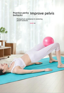 Ballon de Pilates PVC anti-explosion en gros, mini ballon de <span class=keywords><strong>yoga</strong></span> pour exercices, entraînement, adultes, femmes, hommes, fitness, gym, 20-25 cm - Product Image 5