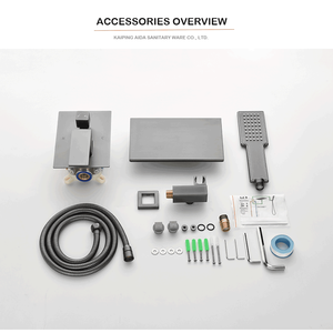 AMAXO高級壁掛けシャワーセットバスタブシャワー隠し蛇口 - Product Image 6