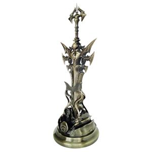 Vente flash personnalisé Vintage gravure Bronze épée trophée métal artisanat pour l'escrime Champions League Cup - Product Image 2