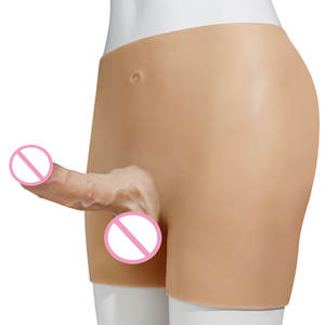 Netphi High Elastic Liquid Silikon Strap-On Harness Weiche Sexspielzeug Höschen für Erwachsene Solide Penis Paare tragen für Frauen Dildos - Product Image 5