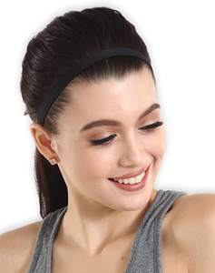 Groothandel Custom Antislip Siliconen Dunne Skinny Elastische Yoga Sport Hoofdband Met Logo - Product Image 6