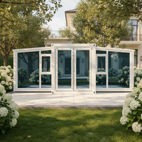 Villa Contenedor Expandible de Doble Ala JRX con Diseño Moderno de Mediados de Siglo, Montaje Rápido, Tamaños de 20 pies/40 pies, Colores Personalizados