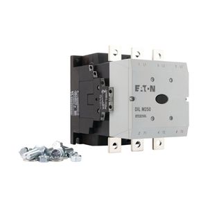 คอนแทคเตอร์ซีรีส์ DILM, 380 V 400 V 560 KW, 2 N/O, 2 NC, RA 250: 110 - 250 V 40 - 60 Hz/110 - 350 V DC, AC และ - Product Image 1