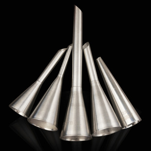 Boquilla para crema de acero inoxidable 304 moldeada en una sola pieza, punta puntiaguda para uso doméstico, tamaños grande, mediano y pequeño, herramienta para hornear pasteles. - Product Image 2