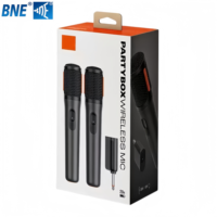 Microphone sans fil UHF professionnel universel, 2 micros dynamiques portatifs avec portée de 100 m pour l'enseignement en église, la scène et les concerts