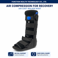 Botte de marche orthopédique gonflable F4006 Premium Air Walker avec chambre à air et semelle en TPR pour la récupération des entorses et des fractures