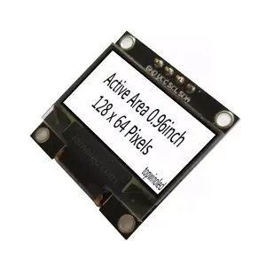 0.96'' 0.96 inch 128x64 pixels white oled module 4pin IIC/i2c interface TW28640960A SSD1306 internal DCDC pcb board oled display