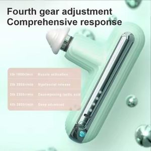 Mini pistolet de massage sans fil silencieux pour le corps, massage des tissus profonds - Product Image 3