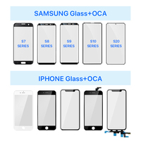 Cadre de lentille avant extérieur, verre tactile OCA pour iPhone X, Xr, Xs, 11 Pro Max