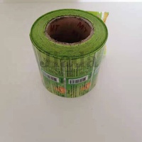 Étiquettes à manchon thermorétractable, film pour bouteilles de fruits, pièces, usine chinoise