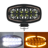 9 pouces camion phare Led haute puissance DRL brouillard conduite lampe projecteur pour jeep wrangler Jk accessoires Offroad lampe barre sur le toit
