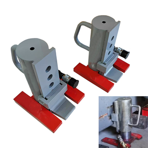 Gato elevador industrial manual de servicio pesado Titan Hmsa-26s Bibo para posicionamiento y mantenimiento de maquinaria, de acero inoxidable - Product Image 2