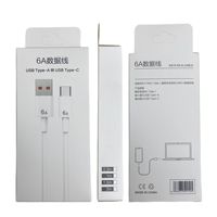 Câbles de charge USB C de 0,3 m et 1 m, charge rapide universelle, câble USB A mâle vers type C