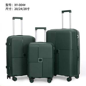 Juego de Maletas de 3 Piezas con Ruedas Giratorias de 20/24/28 Pulgadas, Diseño de Rayas Verticales, Ligeras, con Rotación de 360 Grados °   Ruedas y Bloqueo de Seguridad - Product Image 4