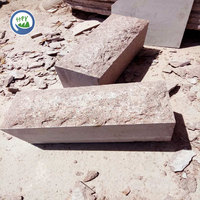 Bloc de mur de soutènement en granit extérieur de conception moderne 40x40 G603, nouveau style de pierre extérieure avec finition de surface fendue
