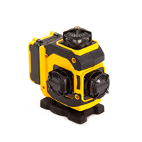Niveau laser vert 4D 5 points de qualité industrielle, batterie au lithium rechargeable, auto-nivelant électronique, garantie 1 an, mode extérieur