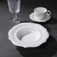 Service de table en porcelaine PITO HoReCa OEM, vaisselle pour hôtel et restaurant, ensemble de plats en porcelaine, ensemble de vaisselle en céramique