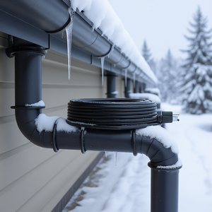 สายเคเบิลทำความร้อนแบบควบคุมอุณหภูมิเอง ความยาว 120 ฟุต สำหรับหลังคาและสายควบคุม - Product Image 2