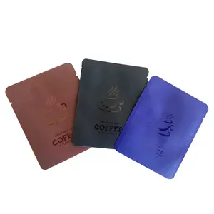 Écologique À FAIBLE QUANTITÉ MINIMALE DE COMMANDE personnalisé imprimé petite enveloppe sachet enveloppe vide café thé sac d'emballage