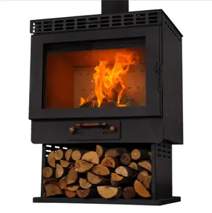 Home Wood Burning Living Room Heating Stove Decoration Fireplace
