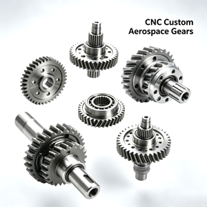 Engrenage de Précision Aérospatiale CNC Personnalisé Haute Précision, Engrenage Réducteur de Rotor Principal, Engrenage de Transmission de Rotor Arrière, Système d'Engrenages Planétaires - Product Image 2