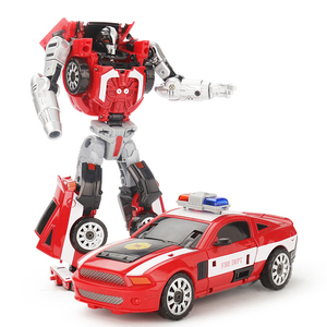 Cinq-en-un <span class=keywords><strong>camion</strong></span> robot <span class=keywords><strong>camion</strong></span> de <span class=keywords><strong>pompier</strong></span> en métal sauvetage robot robot de transformation - Product Image 5