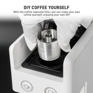 1 ensemble de dosettes de café capsules réutilisables en acier inoxydable compatibles avec les machines Ily X1 X7 X7.1 X9 Y1.1 Y3 Y3.2 Y5 Y9 - Product Image 5