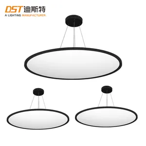 Big Size Custom Round 1200mm 1500mm 120w Dining Room Hanging Surface Mounted SMD LED Panel Light