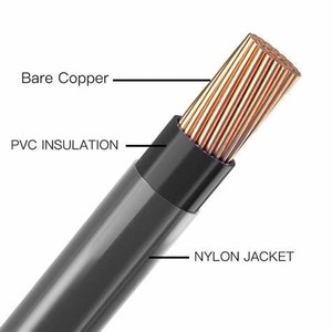 ลวดอาคารทำจากไนลอน Thwn-2ทองแดง thhwn ได้รับการรับรอง UL83 600V - Product Image 1