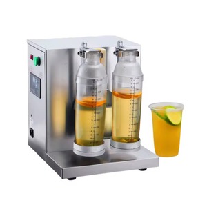 <span class=keywords><strong>2</strong></span>-in-1 Dubbele Bekers Commerciële Drankenschudmachine Automatische Melkthee Milkshake Shaker Machine - Product Image 4