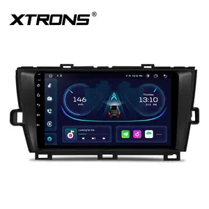 XTRONS เครื่องเสียงรถยนต์ขนาด9 ",เครื่องเล่น DVD วิทยุรถยนต์ระบบ Android 12.0 IPS DSP สำหรับ Toyota Prius 2009-2013