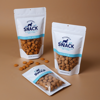 Sachet d'emballage de thé en plastique à fermeture éclair, personnalisé, refermable, autoportant, anti-humidité et anti-odeur, imprimé numériquement, pour mini-salades de thé parfumées