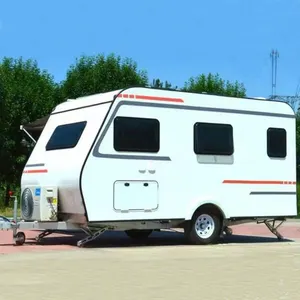 Customized Best Quality Luxury Trailer Rv Motorhome Fully Equipped Camper Travel Caravan