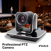 Controlador de Cámara PTZ Más Vendido, Cámara para Conferencias con Seguimiento por IA, Movimiento PTZ Preciso, Diseño de Panel Táctil OLED