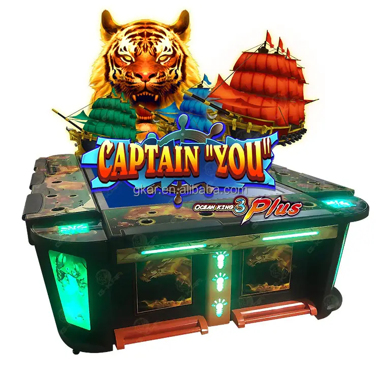 Accessori per giochi di pesce Arcade a gettoni con bottoni Ocean King didascalia te