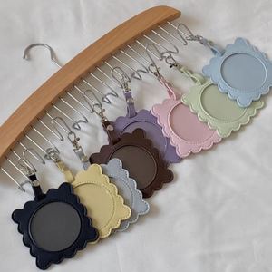 PU Leather Anime Badge Holder Pouches for Secure Storage Fashionable <b>Bag</b> <b>Charm</b> Portable Designs Purse Keychain - Product Image 1
