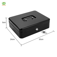 YL Cash Box Safe für Geld Stahl Safes Metall Geld sparen kleine Safe Eisen Custom ized Money Security Smart Key Lock