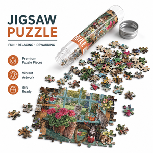 <span class=keywords><strong>Puzzle</strong></span> Educativo per Adulti di Alta Qualità 2025, Personalizzabile OEM ODM, Stampa Personalizzata, 100 <span class=keywords><strong>500</strong></span> 1000 Pezzi - Product Image 3