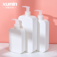 Bouteilles de shampooing en plastique de 500 ml, flacon de lotion en mousse blanche de 250 ml, 350 ml, flacon en PE