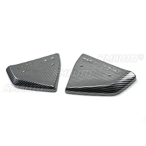 For Chevrolet Corvette C7 2014-2019 Car Rear Bumper Corner Side Diffusers Splitter Spoiler Glossy Black Carbon Fiber Look 2 Pcs - Product Image 5