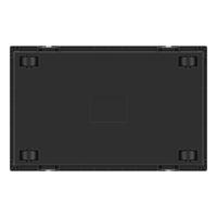 Valise de transport robuste en plastique PP avec indice d'étanchéité IP65, conception à 4 roues, logo personnalisé pour l'équipement d'éclairage et d'audio de scène
