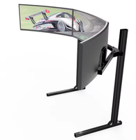 Profilé en aluminium 4080 anodisé argent noir personnalisé 40X80mm Simulateur de course Sim Rig Cadres en aluminium pour simulateur de course