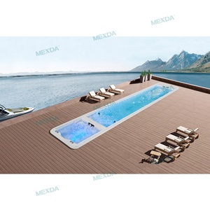 MEXDA <span class=keywords><strong>Piscine</strong></span> extérieure <span class=keywords><strong>de</strong></span> 12 mètres <span class=keywords><strong>de</strong></span> <span class=keywords><strong>long</strong></span> Spa Bain à remous WS-S12 - Product Image 1