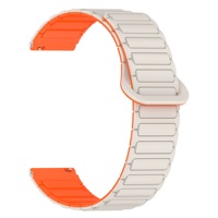 Bracelet de montre sport en silicone magnétique 18 mm / 20 mm / 22 mm pour Garmin Forerunner 55 158 165 168 245 255 265S Vivoactive 3/4/5/6