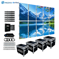 Alquiler de Stand de Exhibición con Pantalla LED, Video Wall P2.976 P3.91 para Ferias Comerciales, Eventos y Publicidad, Panel HD de 500x500mm y 3840Hz