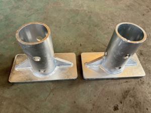 Ahşap ev temel ışın braketi için kullanılan özelleştirilmiş vida sarmal kazık ŞAPKA - Product Image 3