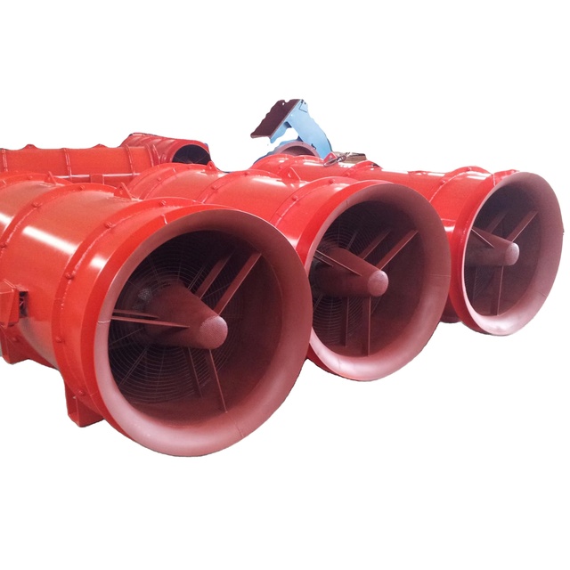 Wind Tunnel Jet Industrial Ventilation Fan Tunnels Axial Flow Mine Ventilation Fans