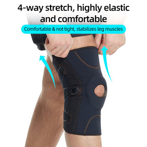 Oferta Especial: Rodillera Ortopédica ROM Dial con Rótula Abierta y Compresión para Gimnasio, Correr y Estabilización <span class=keywords><strong>de</strong></span> Rodilla - Product Image 3