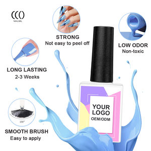 OEM ODM Custom Private Label UV-<span class=keywords><strong>Gel</strong></span> Nagellack 10 Farben <span class=keywords><strong>Azure</strong></span> Blue HEMA/HPMA/TPO Free MOQ 1KG Farbgel - Product Image 6